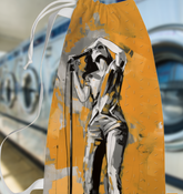 Stylish Monochrome Laundry Bag